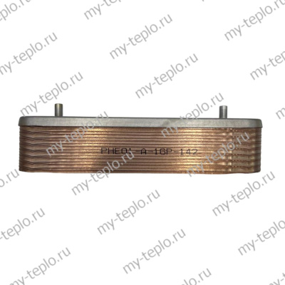 Теплообменник ГВС на 16 пластин для Chaffoteaux Pigma Evo (KTtepl2PigmaEvo) Теплообменник ГВС на 16 пластин для Chaffoteaux Pigma Evo (KTtepl2PigmaEvo)