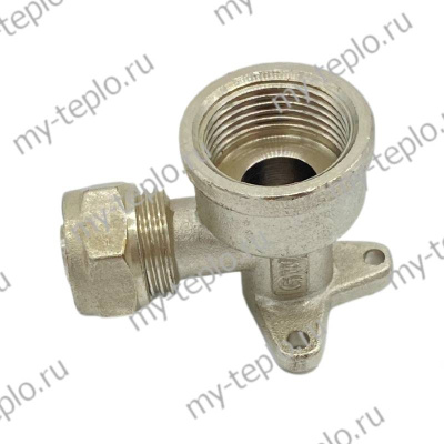 МПЛ Соединение угловое с креплением 16х3/4